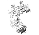 ICP THB07K25STA functional replacement parts diagram