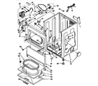 Kenmore 11097583210 cabinet diagram