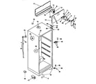 Kenmore 2539335081 cabinet parts diagram