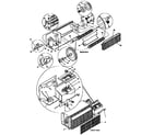 ICP THB12R25STA functional replacement parts diagram