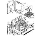 Kenmore 6654428451 lower oven diagram