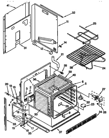 Lower oven