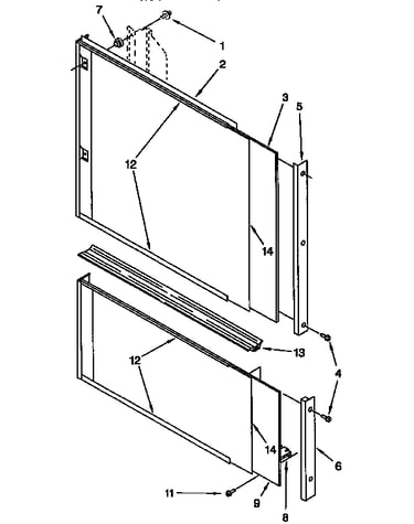 Door and panel