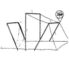 Kenmore 77057 frame assembly diagram