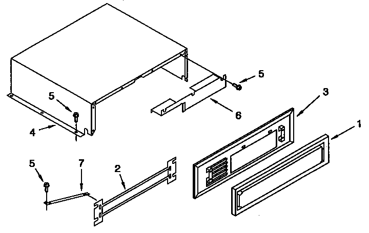 Top grille and unit cover