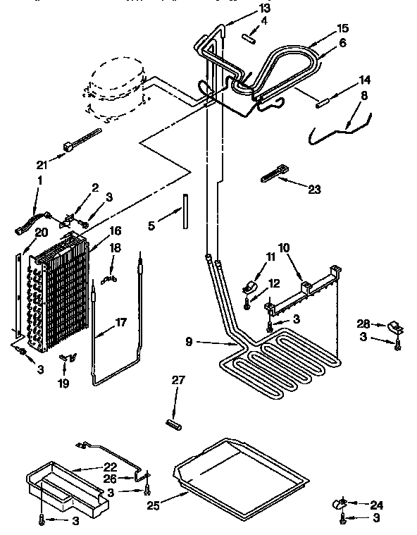 LOWER UNIT AND TUBE