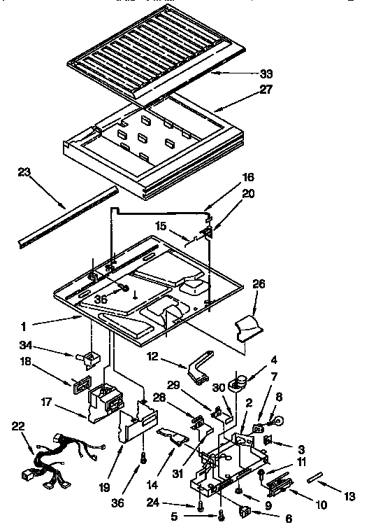 Compartment separator