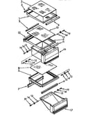 Refrigerator shelf