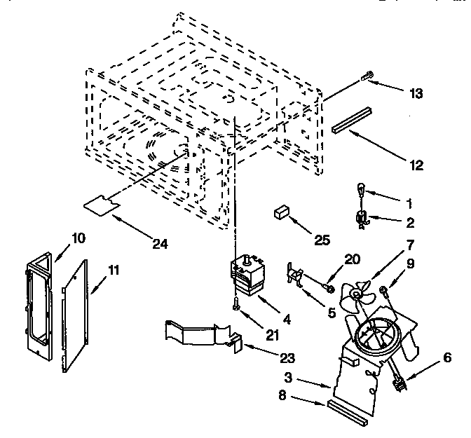 Magnetron and air flow