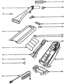 Handle and hard box assembly