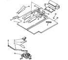 KitchenAid KEBS207YBL0 vent and latch diagram
