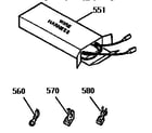 Kenmore 9113524190 wire harnesses and components diagram
