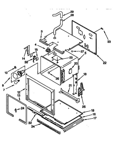 Lower oven