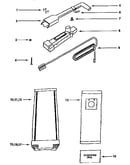 Handle and bag housing