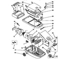 Kenmore 11632725900 vacuum cleaner diagram