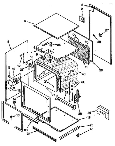 Upper oven