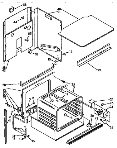 Upper oven