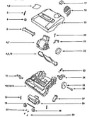 Nozzle and motor assembly