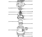 Eureka 2812A unit parts diagram