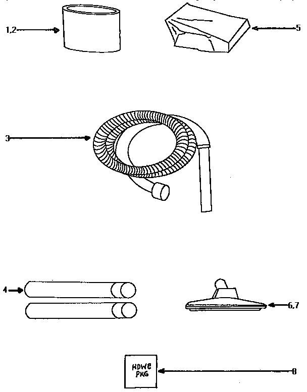 Attachment parts