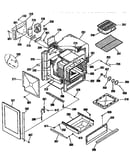 Oven body section