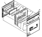 KitchenAid KEBI100YBL3 door diagram