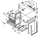 KitchenAid KUCC151V0 container diagram