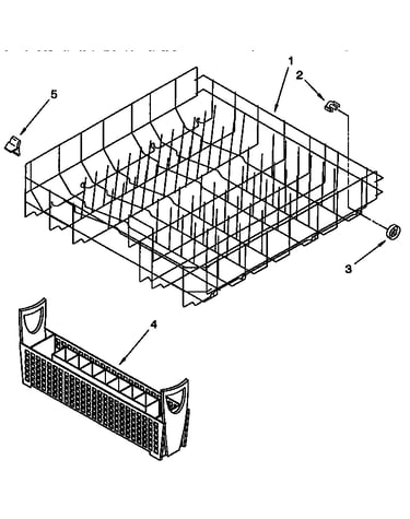 Lower rack