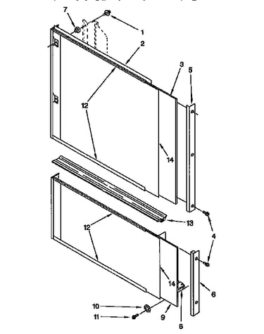 Door and panel