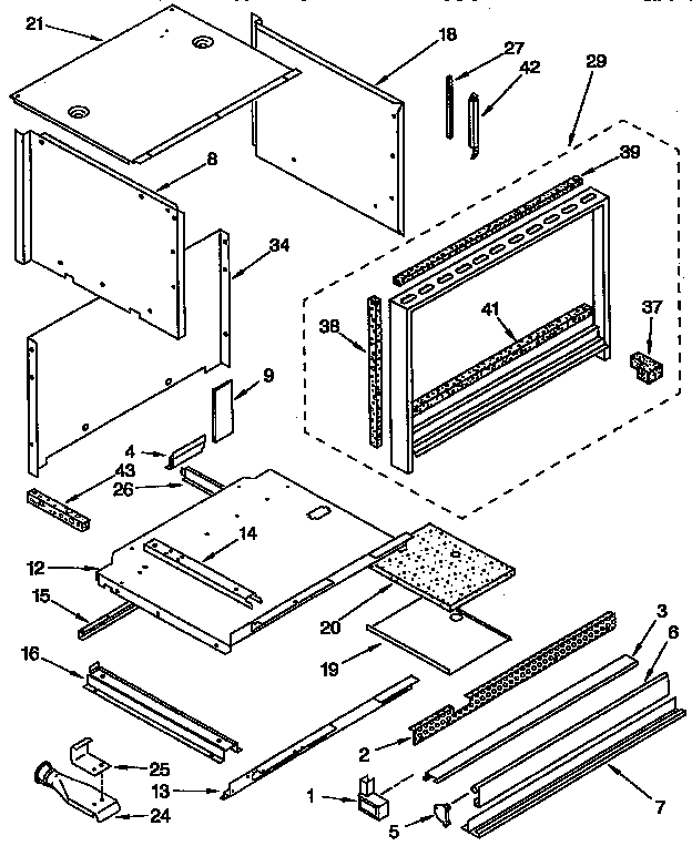 MICROWAVE COMPARTMENT