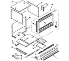 KitchenAid KEMS306XBL0 microwave compartment diagram