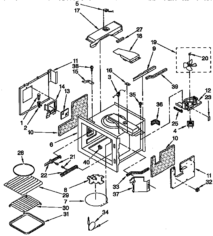 CABINET AND STIRRER