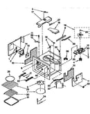 Cabinet and stirrer