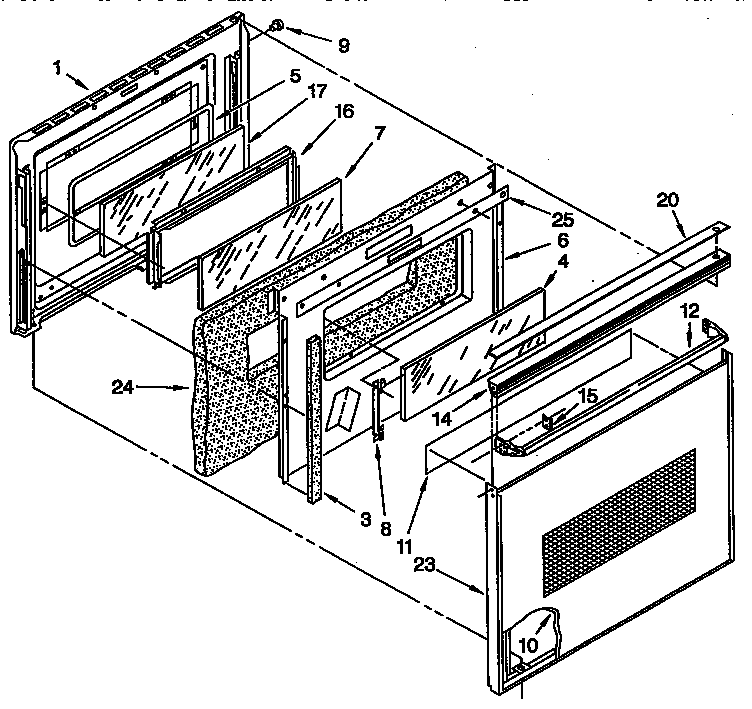 OVEN DOOR