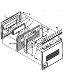 Oven door