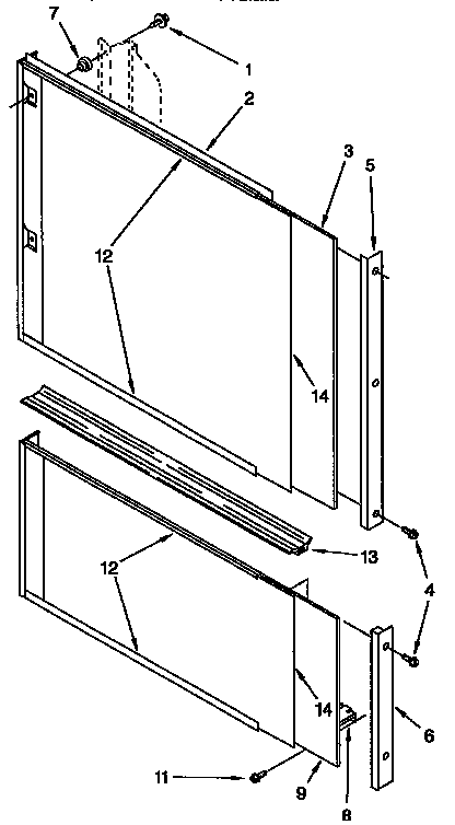 Door and panel
