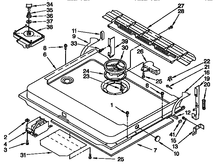 DOOR AND LATCH