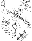 Shaft / shield / cutter assembly