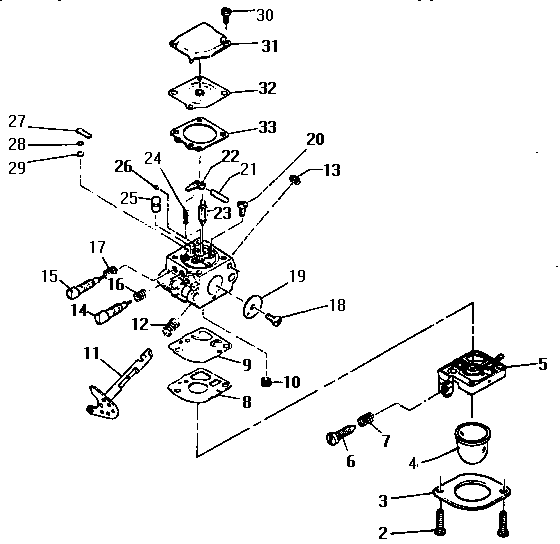 Carburetor assembly