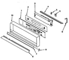 KitchenAid KEBI171YBL1 control panel diagram