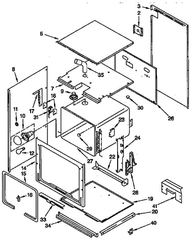 Upper oven