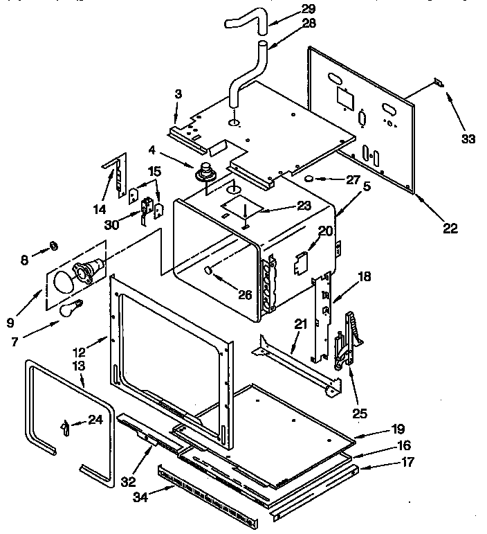 Lower oven