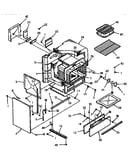 Oven body section
