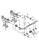 Top burner section