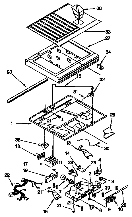 Compartment separator
