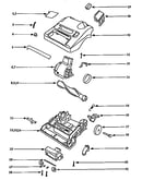 Nozzle and motor assembly