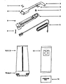 Handle and bag housing