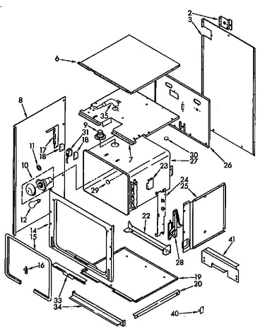 Upper oven