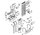 KitchenAid KSSS36DBX00 air flow and reservoir diagram