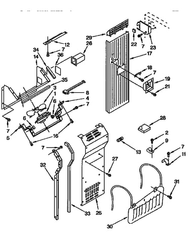 Air flow and reservoir